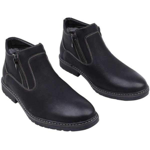 Trzewiki męskie A19201-3.BLACK/BROWN (40/45,8par)