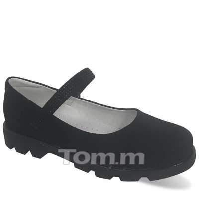 Balerinki dziewczęce 5AT0190-C.BLACK (32/37,8par)