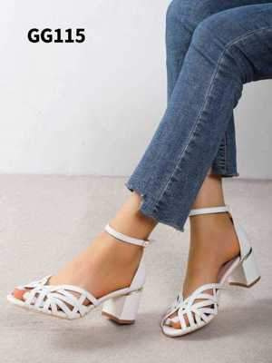 Sandały damskie 7AGG115.WHITE (36/41,12par)