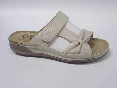 Klapki damskie 7A22697-3.BEIGE (36/41,12par)