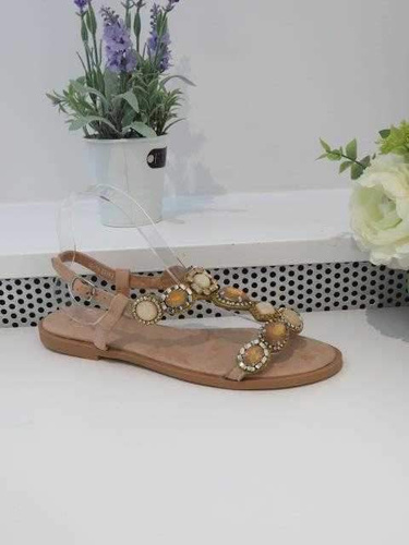 Sandały damskie 7AGG-71.KHAKI (36/41,12par)
