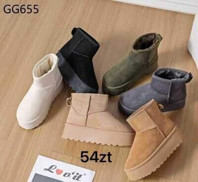 Botki damskie 7AGG605.KOLORDOWYBORU (36/41,12par)