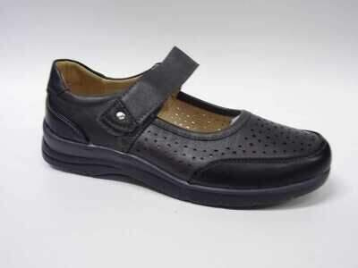 Balerinki damskie 7A27202-9.BLACK (36/41,12par)