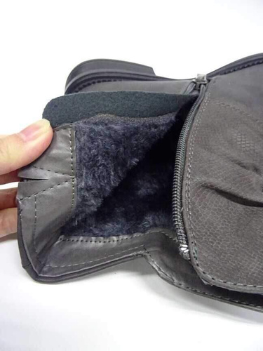Botki damskie 7A27585-5.GREY (36/42,12par)