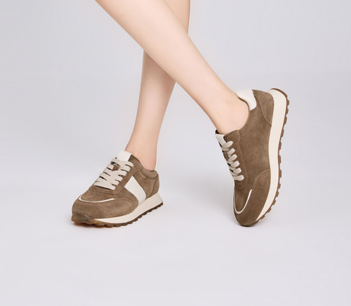 Buty sportowe damskie 7AY701-21.KHAKI (36/41,8par)