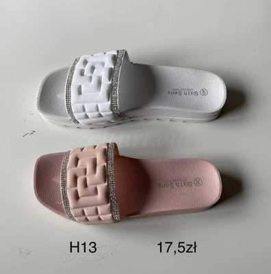 Klapki damskie 7AH13.WHITE (36/41,12par)