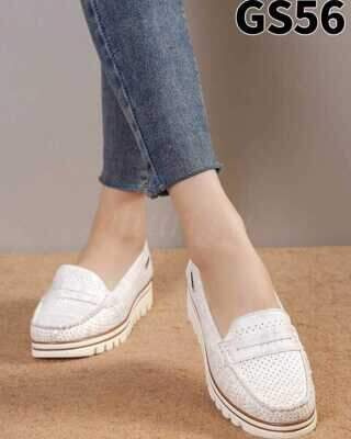 Balerinki damskie 7AGS56.WHITE (36/41,12par)