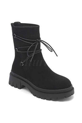 Botki damskie   7A7951.BLACK    (36/41,12par)