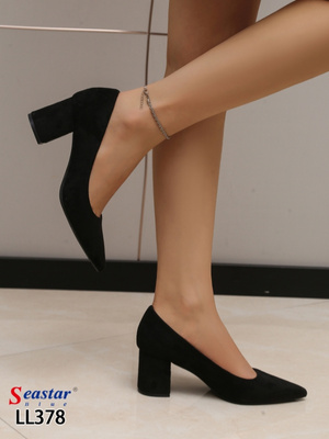 Czółenka damskie  7ALL378.BLACK  (36/41 12par)