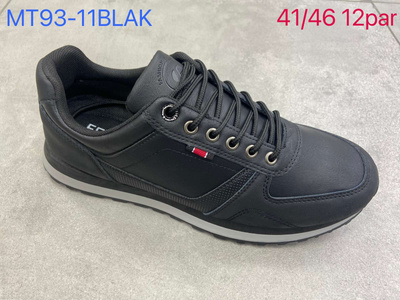 Buty sportowe męskie  9AMT93-11.BLACK (41/46,12par)