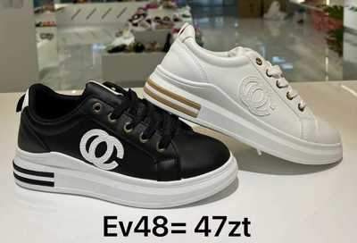 Buty sportowe damskie 7AEV48.BLACK (36/41,12par)