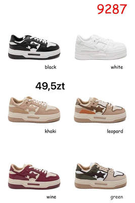 Buty sportowe damskie 7A9287.KOLORDOWYBORU (36/41,12par)