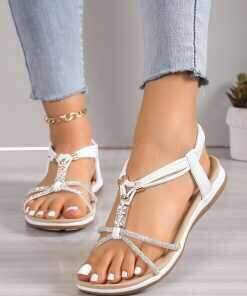 Sandały damskie  7ABG147.WHITE (36/41,12par)