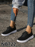 Buty sportowe damskie NB722.BLACK (36/41,12par)