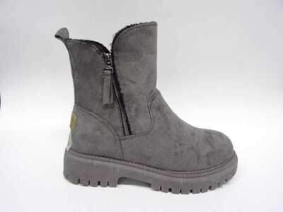 Botki damskie 7AE8216-5.GREY (36/41,12par)