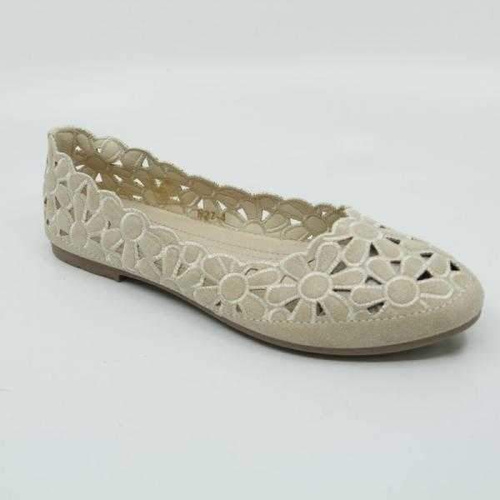 Balerinki damskie F27-4.BEIGE (36/41,12par)