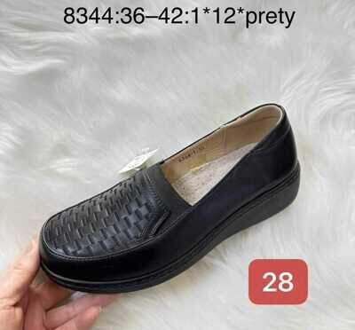 Półbuty damskie 7A8344.BLACK (36/42,12par)