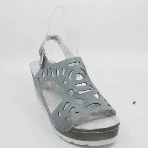Sandały damskie DE75-3.GREY (36/41,8par)