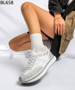 Buty sportowe damskie  7ABL658.WHITE (36/41,12par)