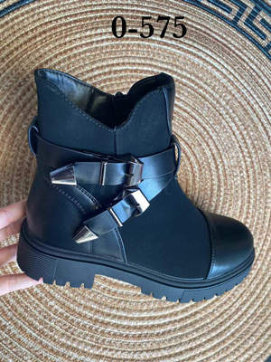 Botki damskie ocieplane 7A0-575.BLACK (36/41,12par)