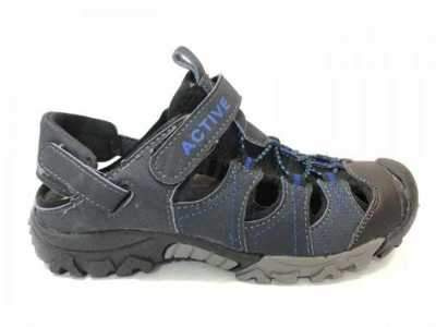 Sandały chłopięce 5ABS900C-2.GREY (31/36,8par)