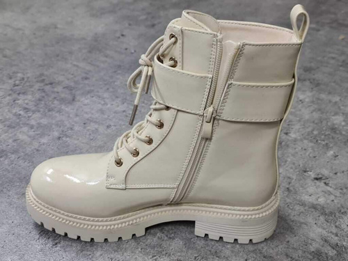 Botki damskie SU765.BEIGE (36/41,12par)