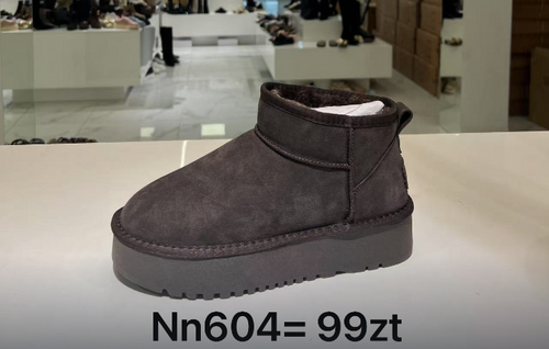 Botki damskie 7ANN604.BROWN (36/41,12par)