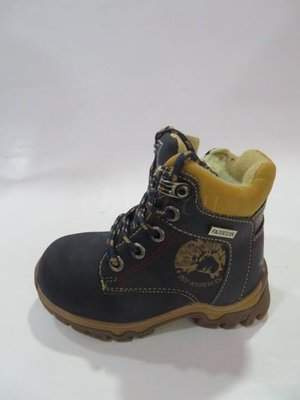 Trzewiki chłopięce 3AD08170-3.BLACK/CAMEL (27/32,8par)