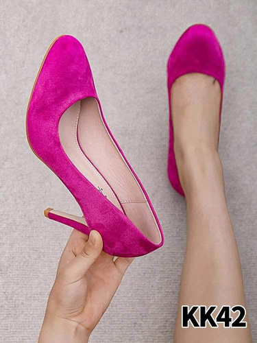 Szpilki damskie KK42.FUSHIA (36/41,12par)