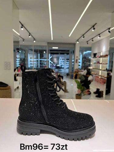 Botki damskie  7ABM96.BLACK  (36/41,12par)