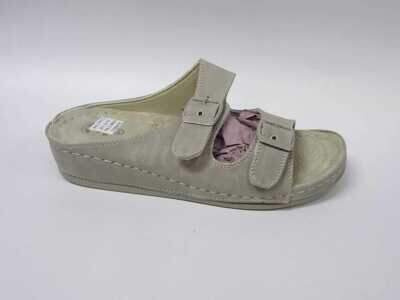Klapki damskie 7AY508-2.BEIGE (36/42,12par)