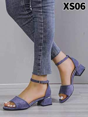 Sandały damskie 7AXS06.JEANS (36/41,12par)