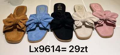 Klapki damskie LX9614.KOLORDOWYBORU (36/41,12par)