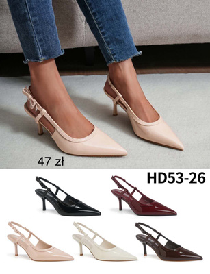 Sandały damskie 7AHD53-26.KOLORDOWYBORU (36/41,12par)