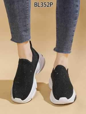 Buty sportowe damskie 7ABL352.BLACK (36/41,12par)