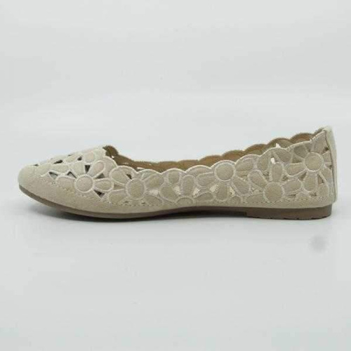 Balerinki damskie F27-4.BEIGE (36/41,12par)