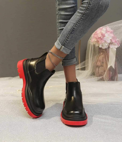 Botki damskie 7ARB131.RED (36/41,12par)