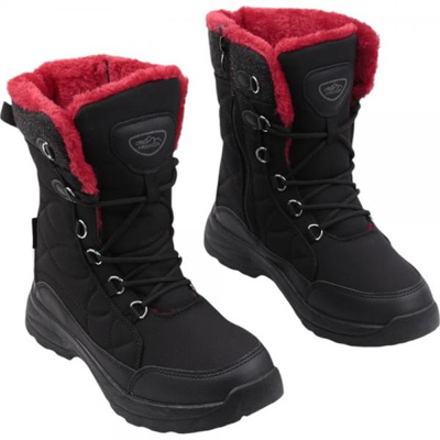 Trzewiki damskie BG21-5.BLACK/RED (36/41,8par)