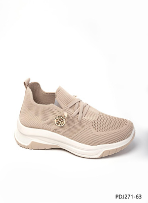 Balerinki damskie 7APDJ271-63.KHAKI  (36/41,12par)