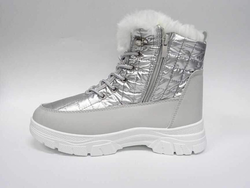 Botki damskie 7AH2105C.SILVER (36/41,12par)
