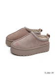 Botki damskie ocieplane  7ATL286-39.D.BEIGE (36/41,12par)
