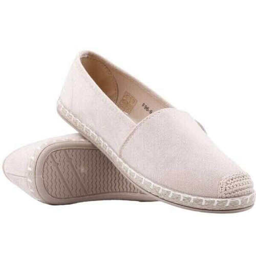 Balerinki damskie F96-9.BEIGE (36/41,12par)