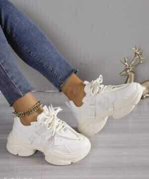 Buty sportowe damskie 7ALA269.BEIGE (36/41,12par)