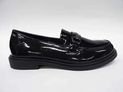Półbuty damskie  7ASE219-1.BLACK   (36/41,12par)