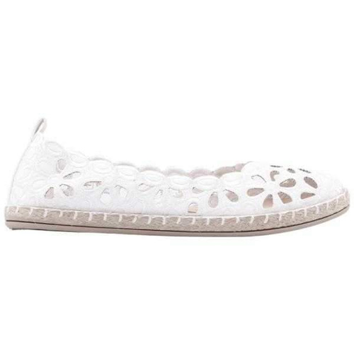 Balerinki damskie F114-10.WHITE (36/41,12par)
