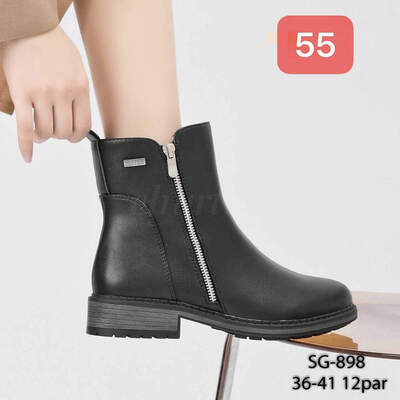 Botki damskie 7ASG-898.BLACK (36/41,12par)