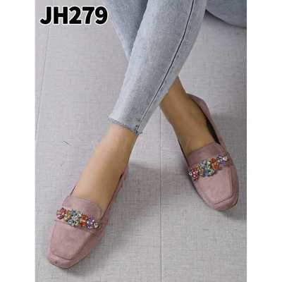 Balerinki damskie JH279.KHAKI (36/41,12par)