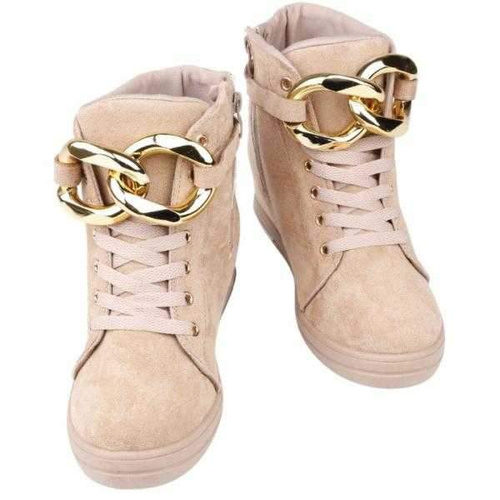 Botki damskie R237A-8.BEIGE (36/41,12par)