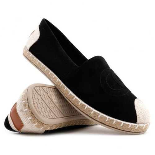 Balerinki damskie F106-1.BLACK (36/41,12par)