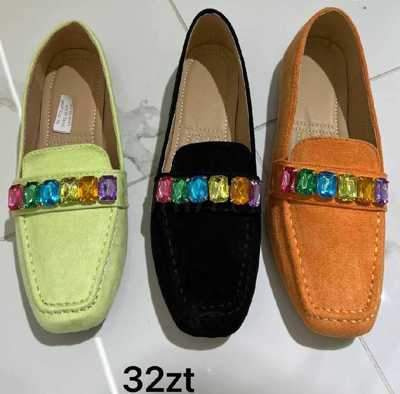 Balerinki damskie 7A7972.ORANGE (36/41,12par)